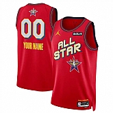 Men's 2025 All-Star Active Player Custom Red Stitched Basketball Jersey,baseball caps,new era cap wholesale,wholesale hats